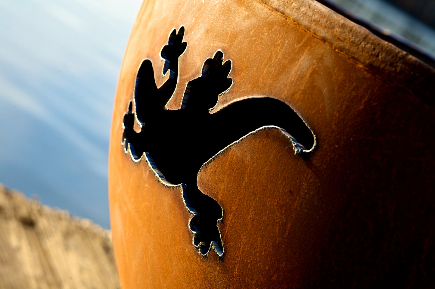 Kokopelli - Metal Fire Pit