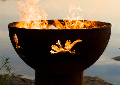 Kokopelli - Metal Fire Pit