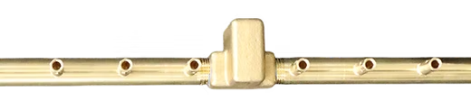 Universal CrossFire® 2.0 UL90 Linear Brass Burner