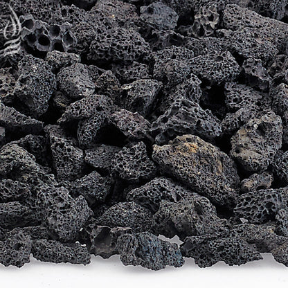 Small Black Lava Rock - 1/8" - 1/2"