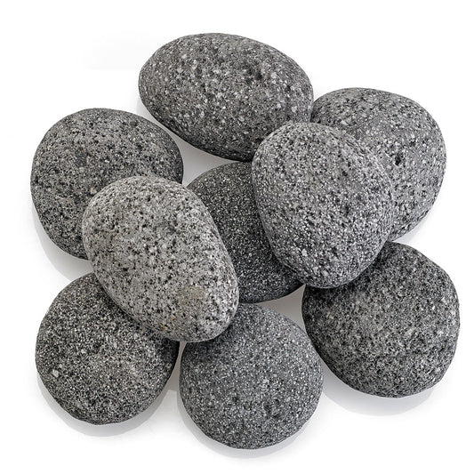 Large Gray Lava Stone - 2" - 4"