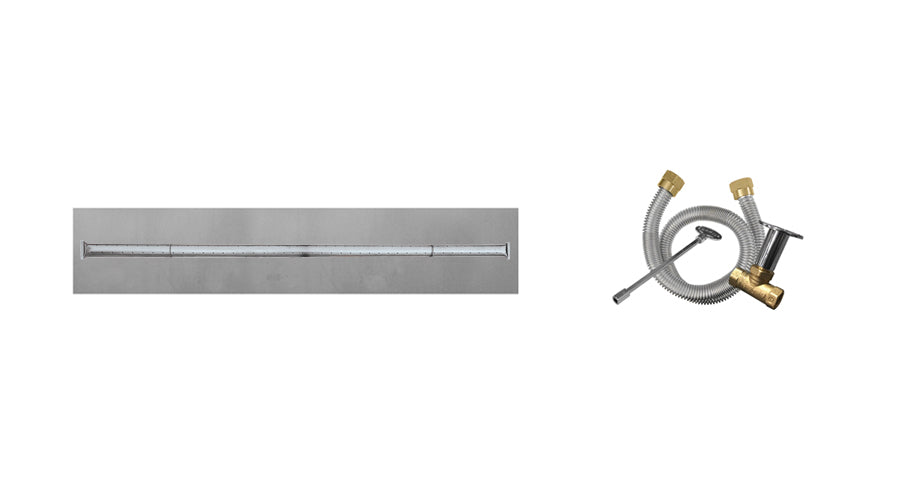 Stainless-Steel Linear Flat T-Burner Systems - MT
