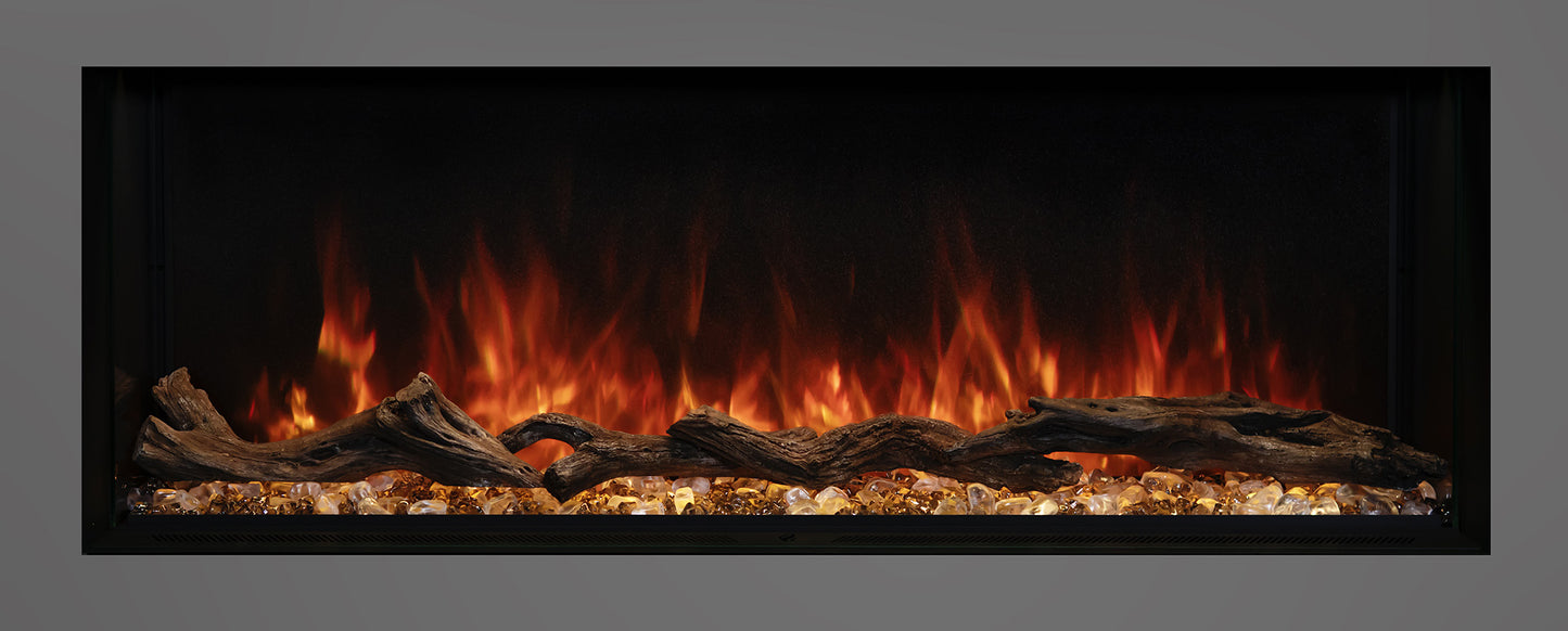 Landscape Pro Multi Linear LED Electric Built-In Fireplace