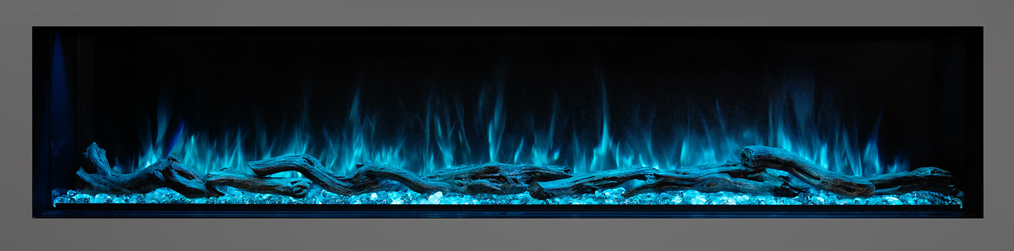 Landscape Pro Multi Linear LED Electric Built-In Fireplace