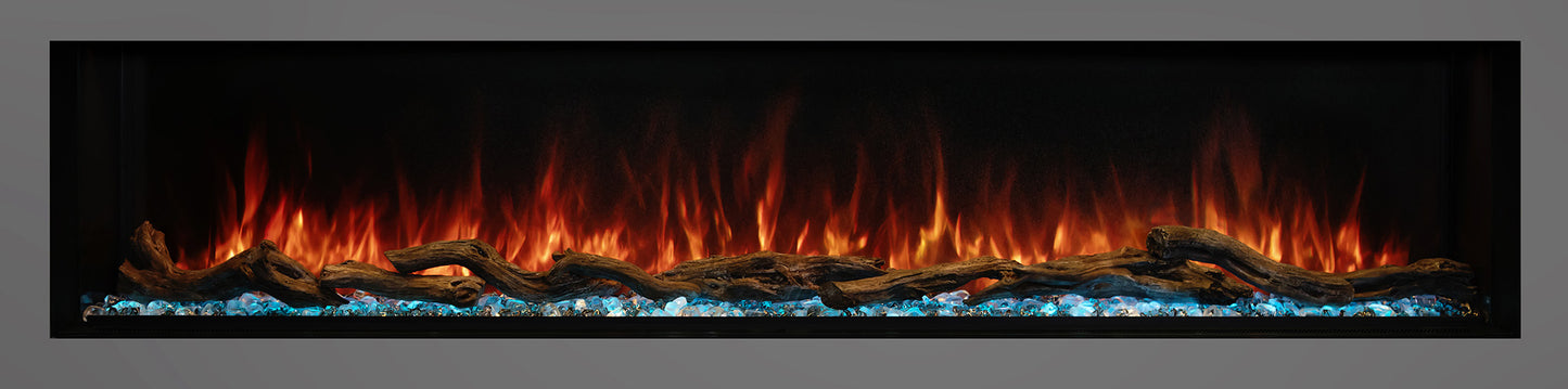 Landscape Pro Multi Linear LED Electric Built-In Fireplace