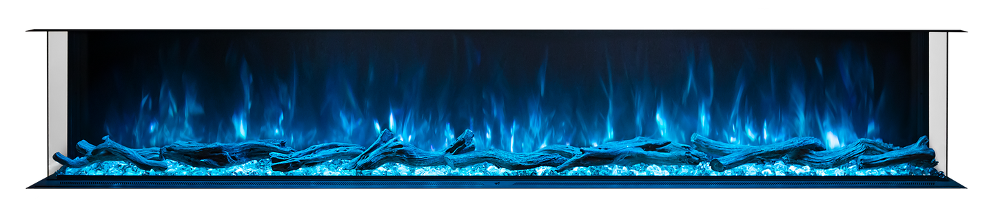 Landscape Pro Multi Linear LED Electric Built-In Fireplace