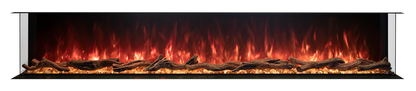 Landscape Pro Multi Linear LED Electric Built-In Fireplace
