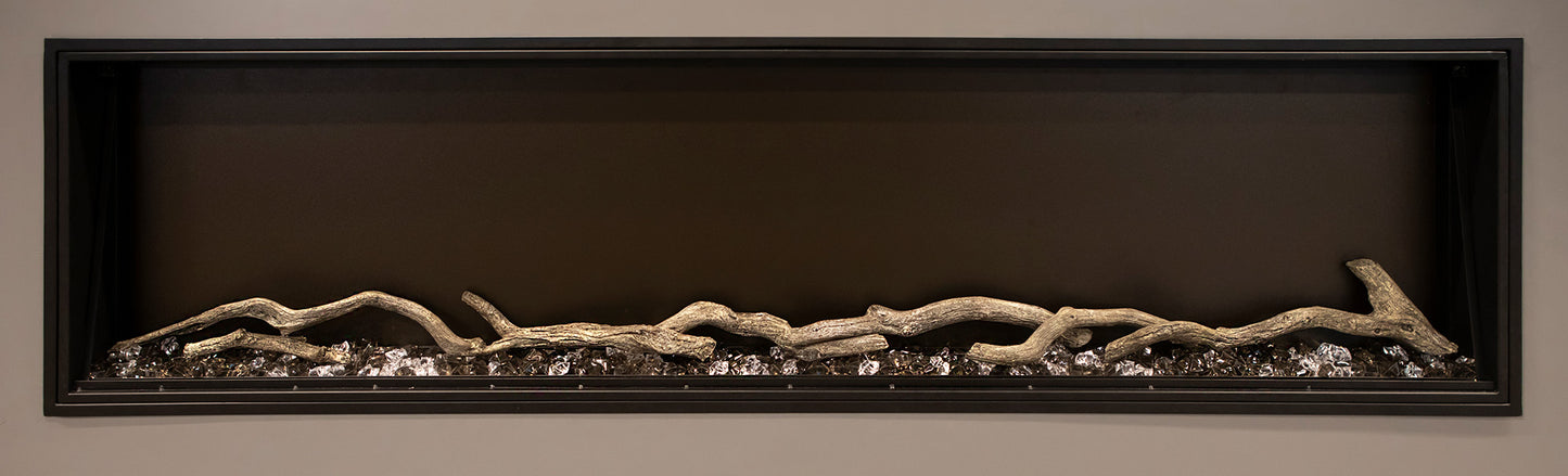 Landscape Pro Slim Linear LED Electric Built-In Fireplace