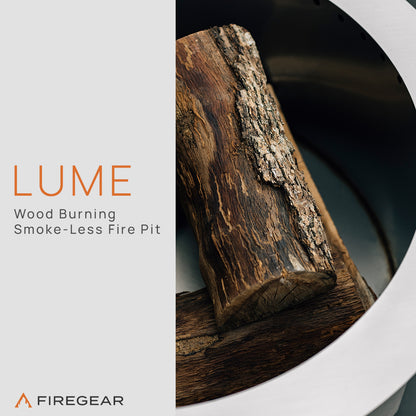 Lume Single Wall Fire Pit Insert - Stainless Steel