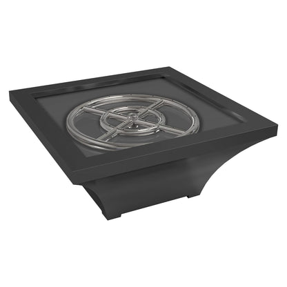 Levelle Oil Rubbed Bronze Fire Bowl - Match Lit Ignition
