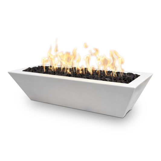 Maya Linear  Metal  Fire Bowl 60" - Match Lit