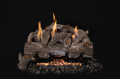 Aged Red Oak Vent Less Log Sets