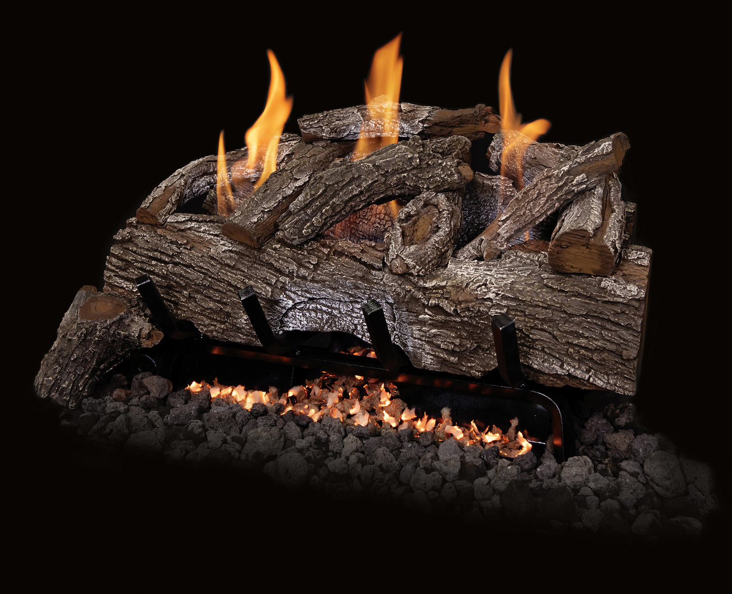 Aged Red Oak Vent Less Log Sets
