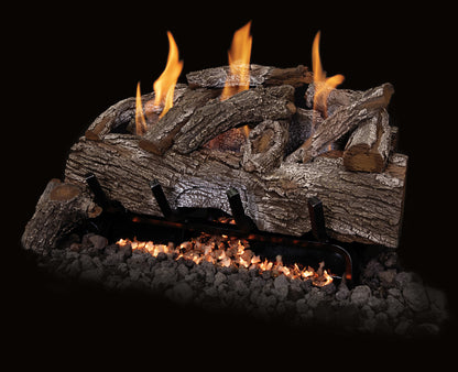 Aged Red Oak Vent Less Log Sets