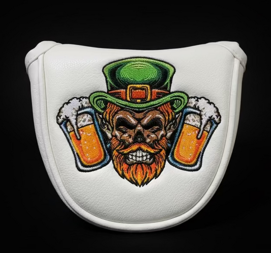 Luck of The Irish Skull Headcover