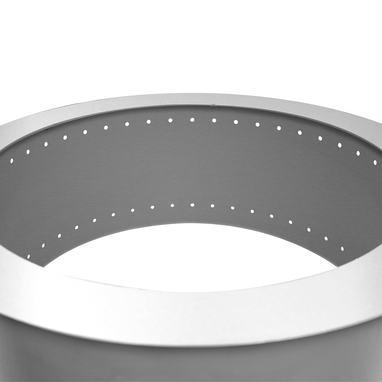 Lume Single Sided Fire Pit Insert - Stainless Steel