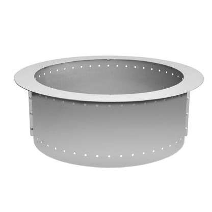 Lume Single Sided Fire Pit Insert - Stainless Steel