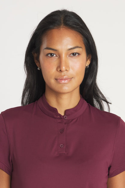 Women's Catalyst Polo | Mantra Collar | Fig