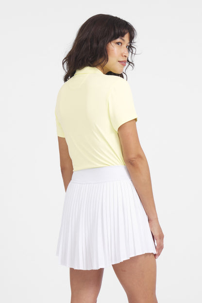 Women's Catalyst Polo | Mantra Collar | Buttercup