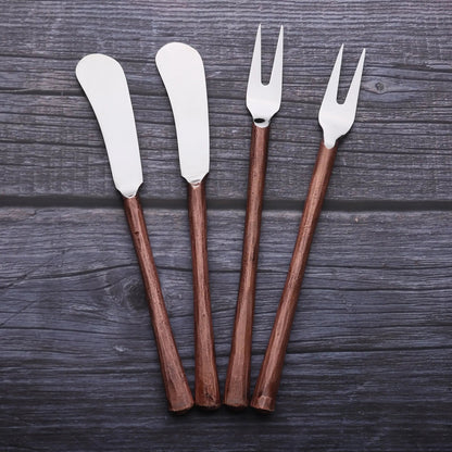 MEDICKI Cheese Fork & Spreader 4 PC. SET
