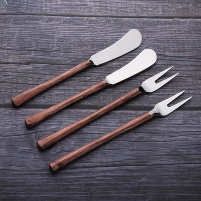 MEDICKI Cheese Fork & Spreader 4 PC. SET
