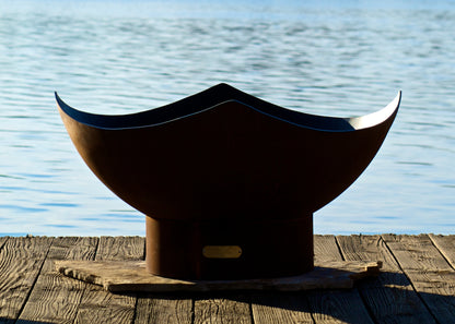 Manta Ray - Metal Fire Pit