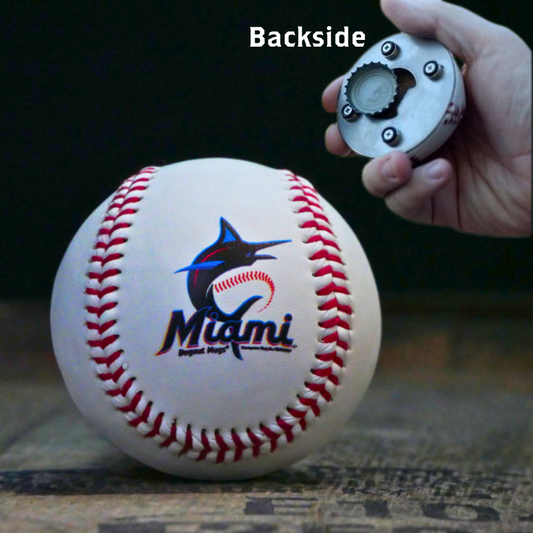 Miami Marlins Cutter® | Baseball Bottle Opener