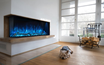 Landscape Pro Multi Linear LED Electric Built-In Fireplace