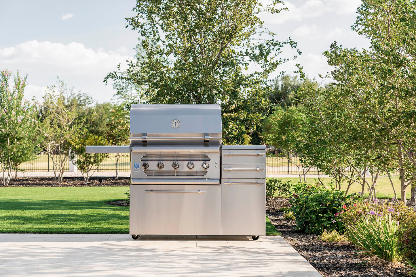 Muscle 36" Freestanding Hybrid Grill