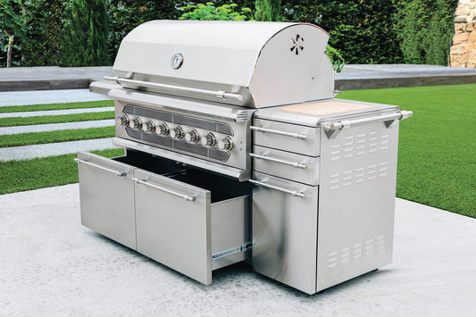 Muscle 54" Freestanding Hybrid Grill