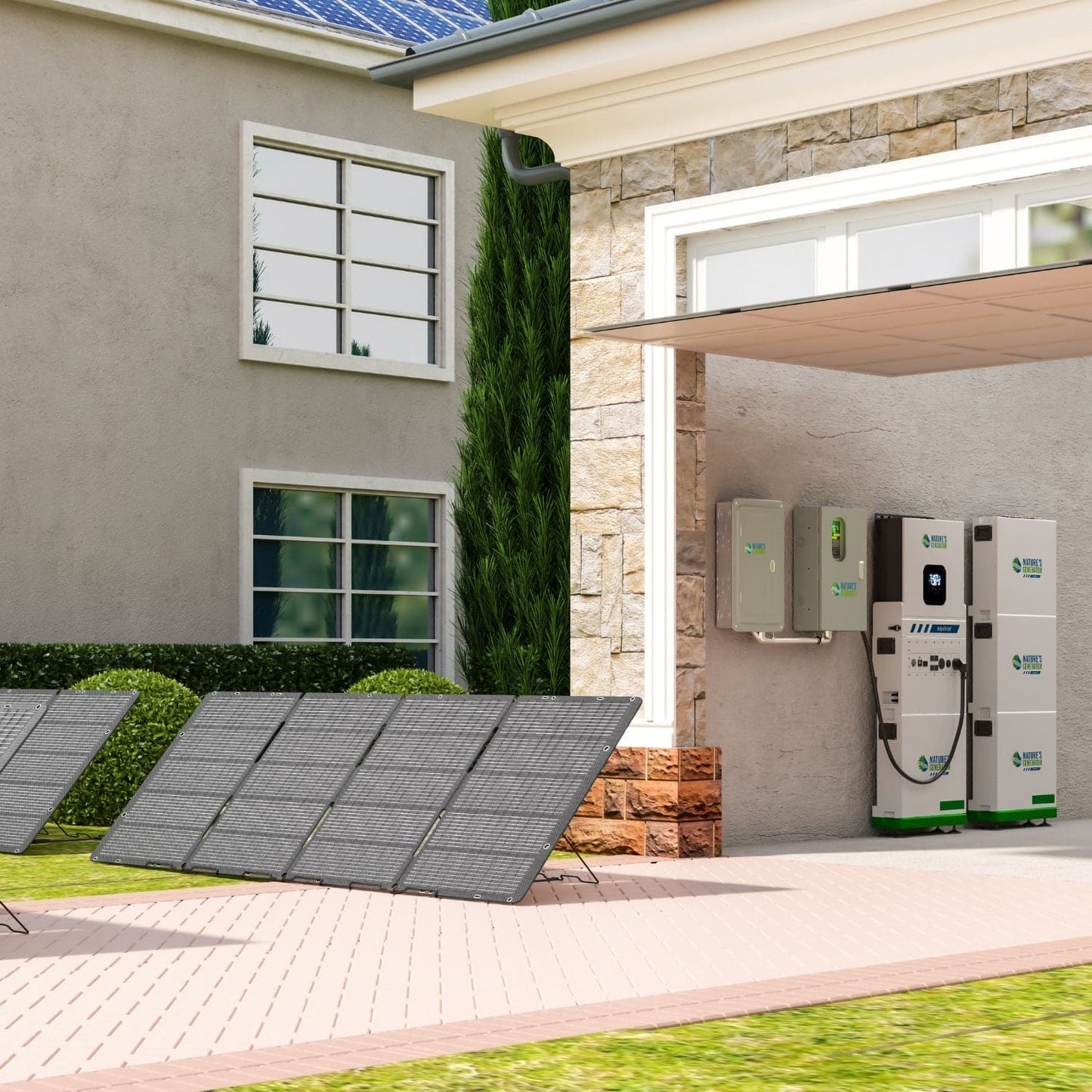 MyGrid 10K Solar Generator for Home