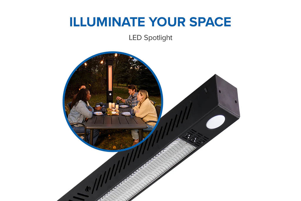 Phantom Freestand Outdoor Electric Infrared Heater