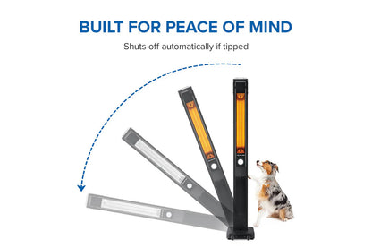 Phantom Freestand Outdoor Electric Infrared Heater