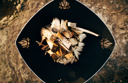 Namaste - Metal Fire Pit