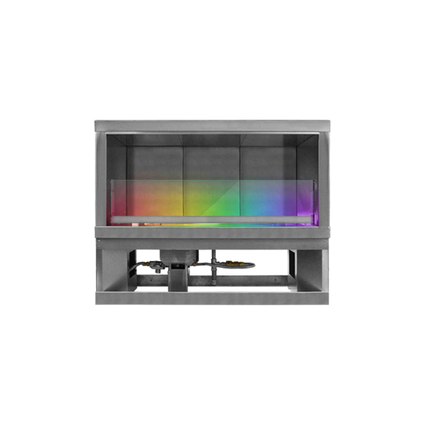 Kalea Bay Outdoor Fireplace - LED Model