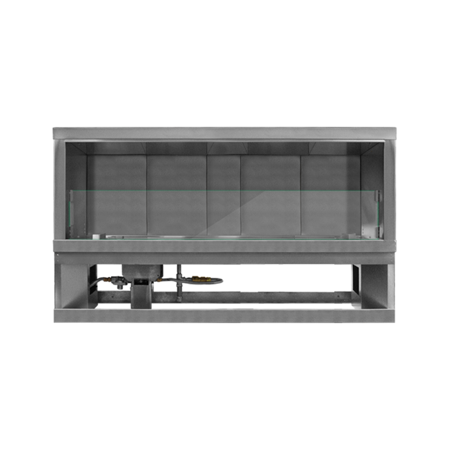 Kalea Bay Outdoor Fireplace - LED Model