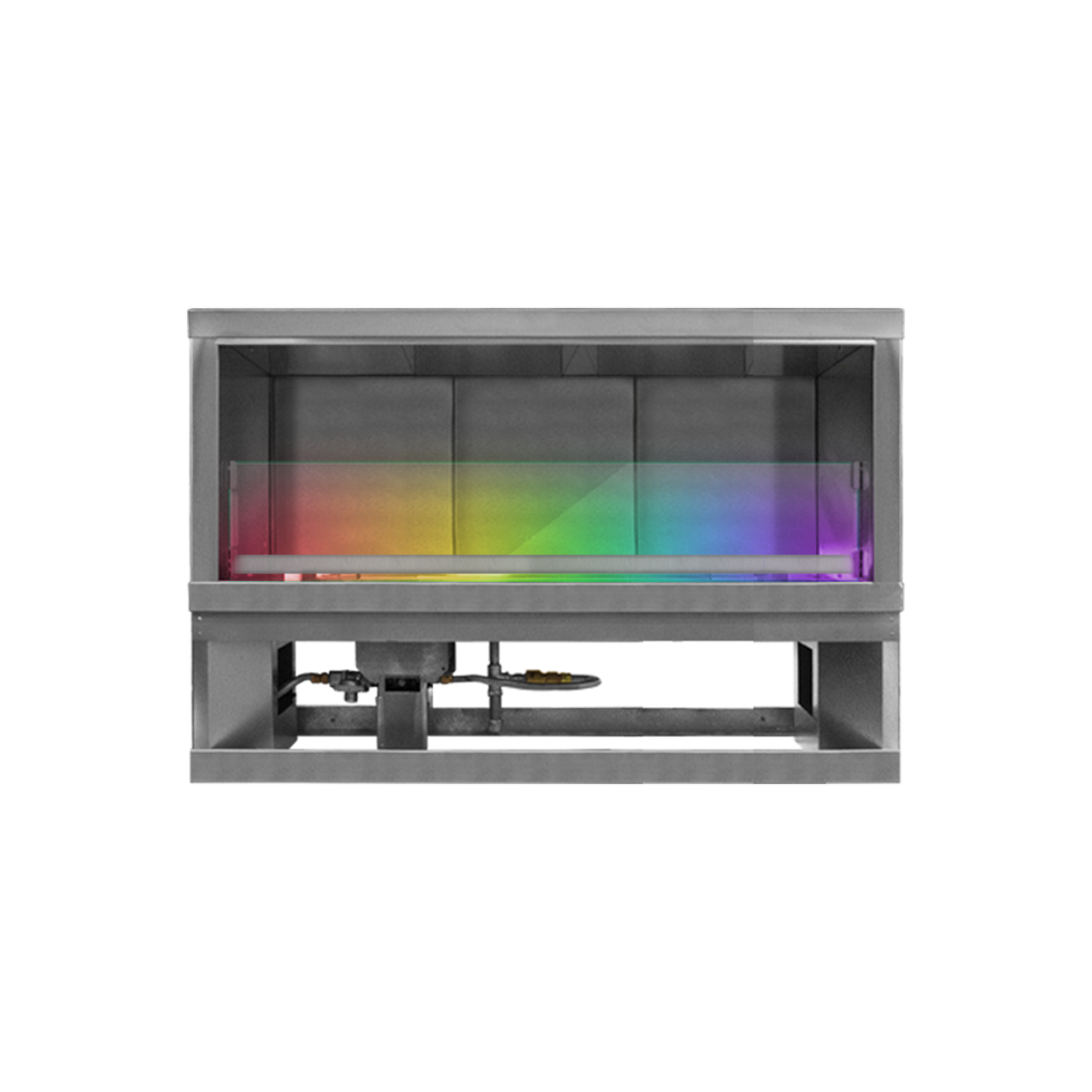 Kalea Bay Outdoor Fireplace - LED Model
