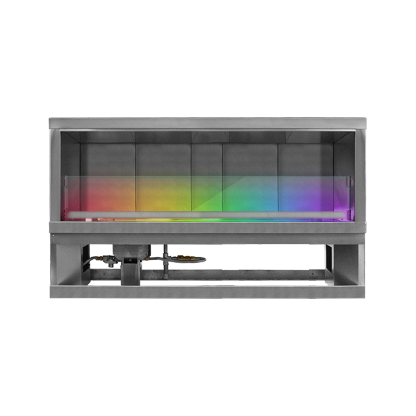 Kalea Bay Outdoor Fireplace - LED Model