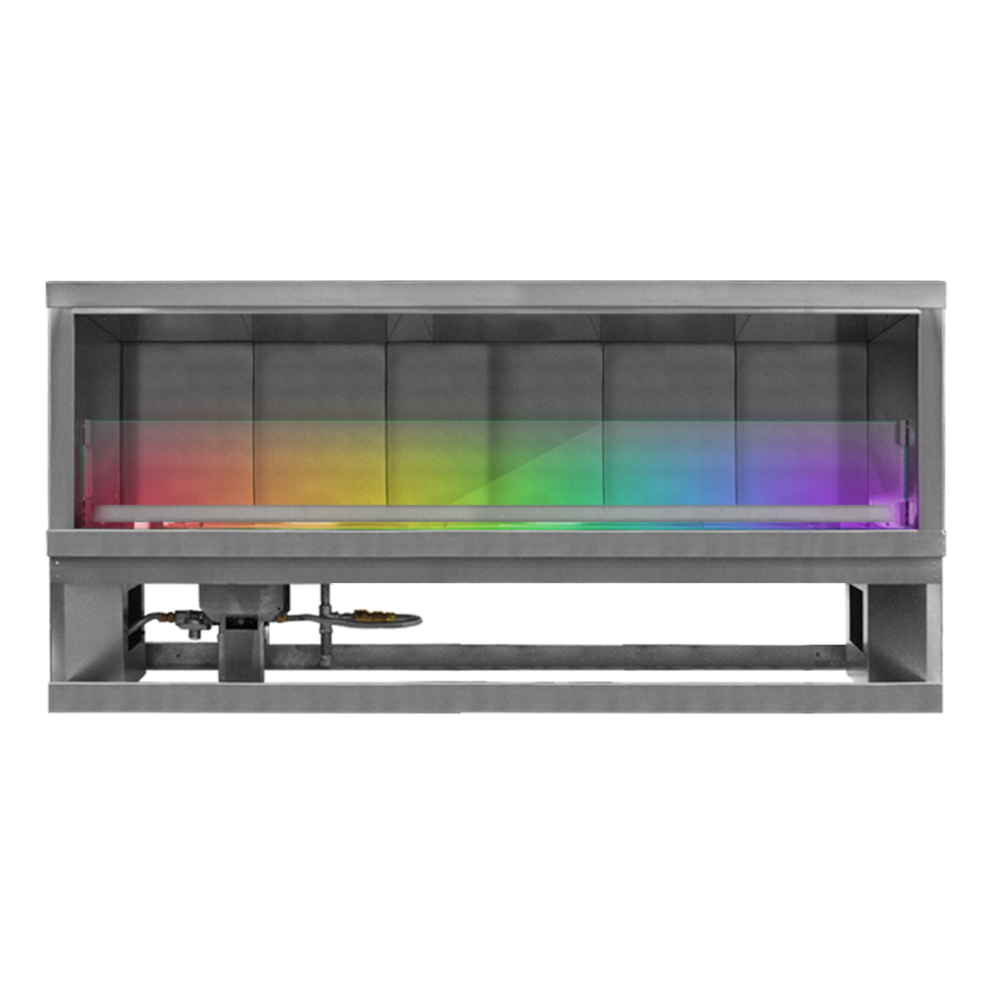 Kalea Bay Outdoor Fireplace - LED Model