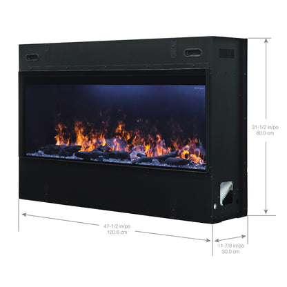Optimyst - Linear Fireplace
