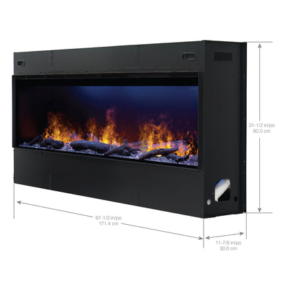 Optimyst - Linear Fireplace