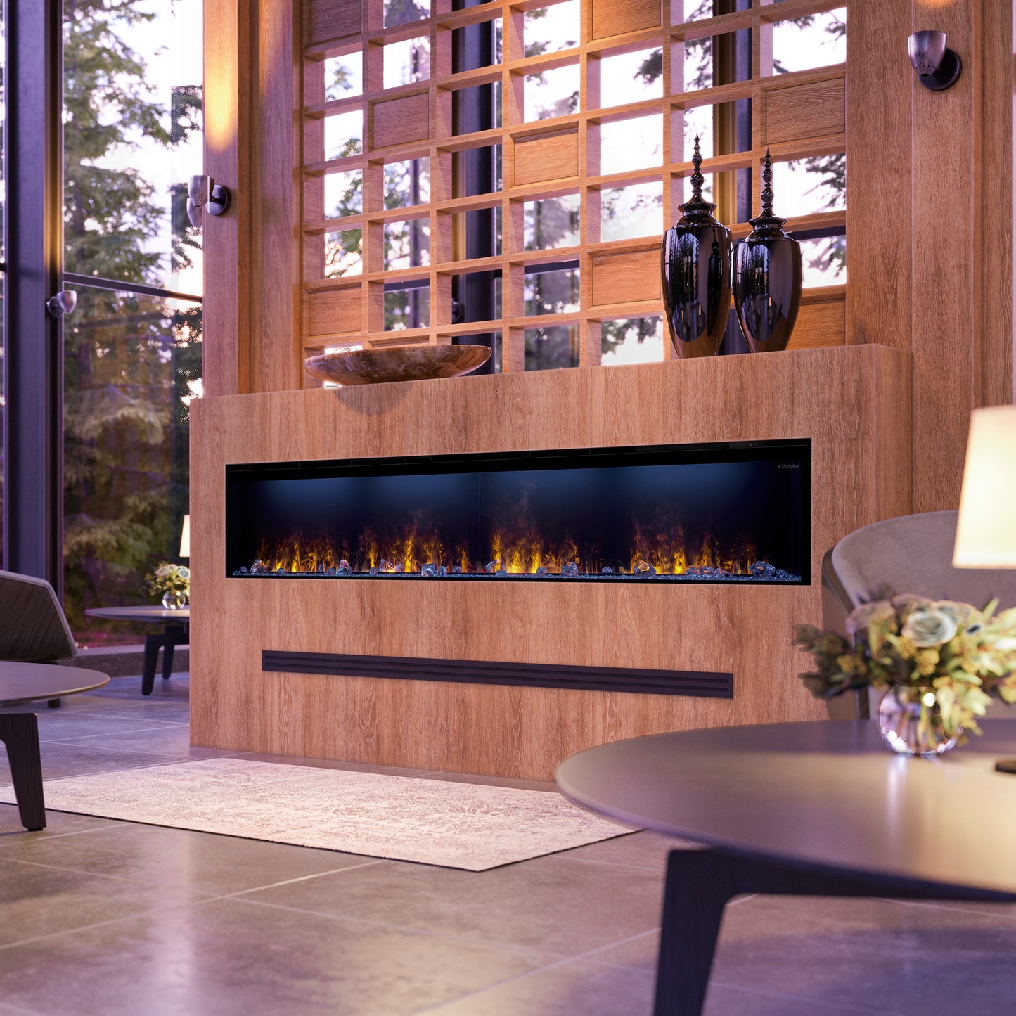 Optimyst - Linear Fireplace