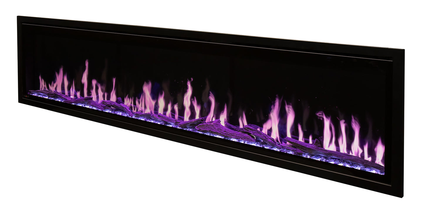 Orion Slim Heliovision Electric Built-In Fireplace