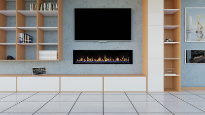 Orion Slim Heliovision Electric Built-In Fireplace