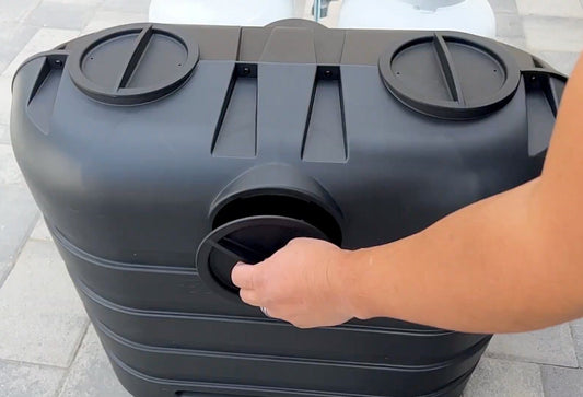 Flame King 2 pack Replacement Caps for Dual Propane Tank Cover