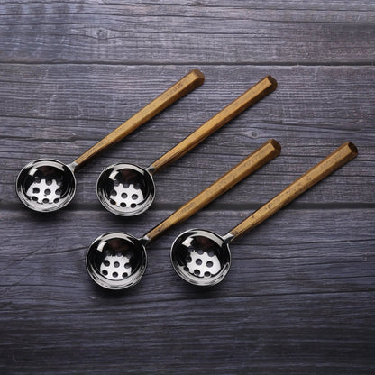 PLATEAU Olive Spoons 4 PC. SET