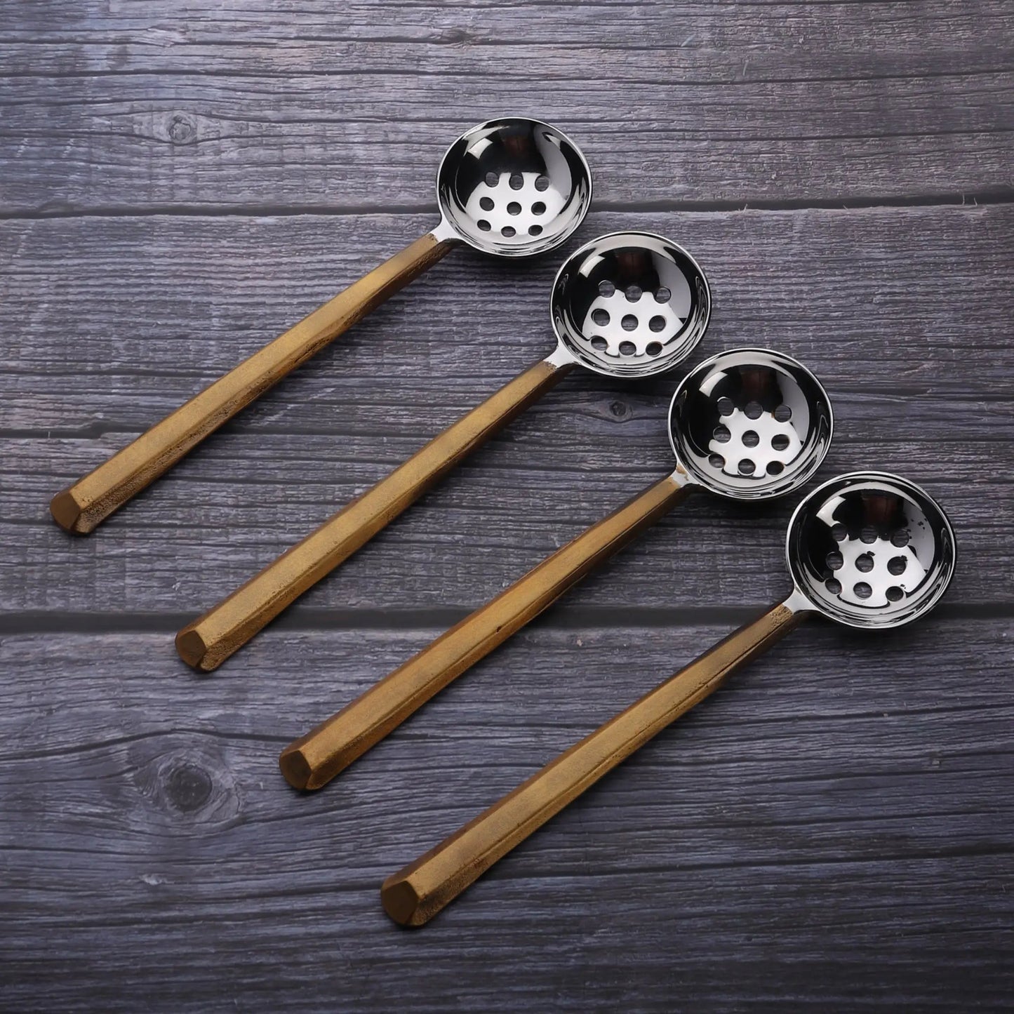 PLATEAU Olive Spoons 4 PC. SET