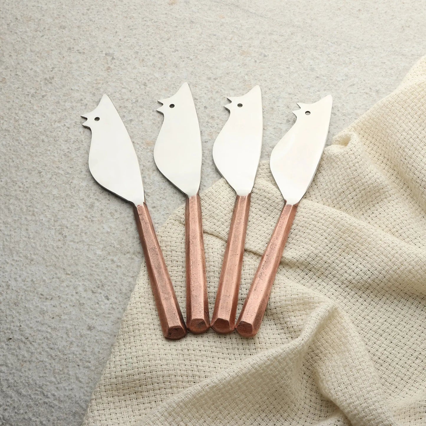 PLATEAU RATONCITO Cheese Spreader and Knife 4 PC. SET