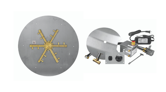 Pro-Series Round Flat Burning-Spur Burner Systems AWS