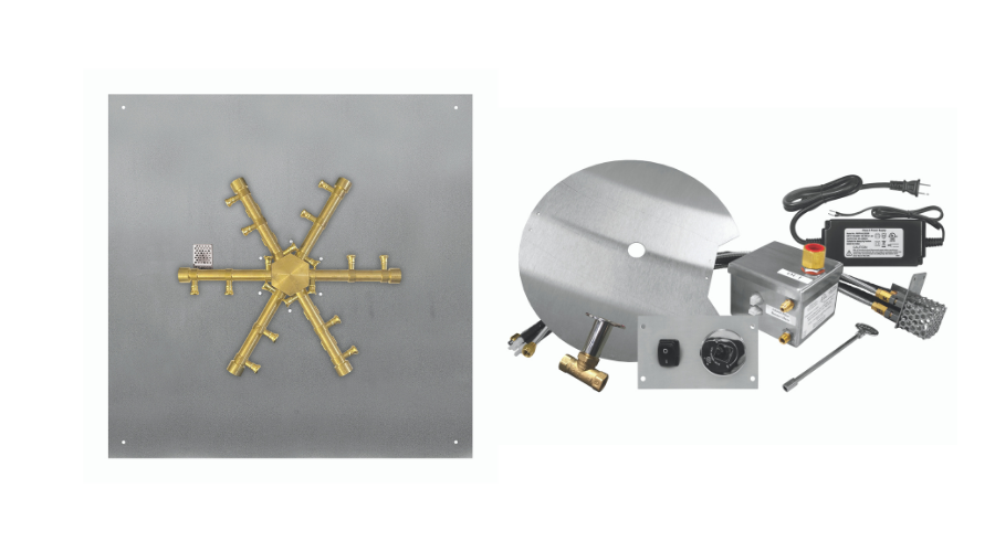 Pro-Series Square Flat Burning-Spur Burner Systems AWS